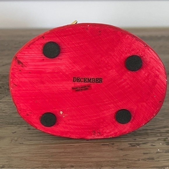 Vintage Kurt S Adler “Bear of the Month” December Figurine - Picture 14 of 17